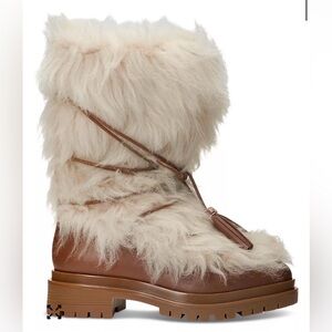 Brand new. Ralph Lauren Women's Celia Shearling Mid Boots
